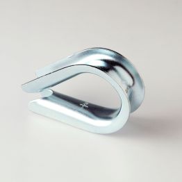 DIN 6899A Kötélszív, Acél, Horganyzott, 8x9 (8 mm-es sodronyhoz) termék fő termékképe