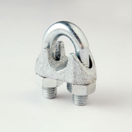 DIN 741 Kötélszorító bilincs, Acél, Horganyzott, 30 (27-30mm sodronyhoz) termék fő termékképe