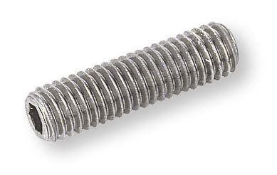 DIN 914 Belső kulcsnyilású hernyócsavar kúpos véggel, A2, Rozsdamentes, M 3x5 termék fő termékképe