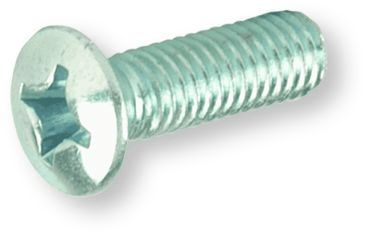 DIN 966 Lencsefejű kereszthornyos csavar, 4.8, Horganyzott, M 6x12 termék fő termékképe
