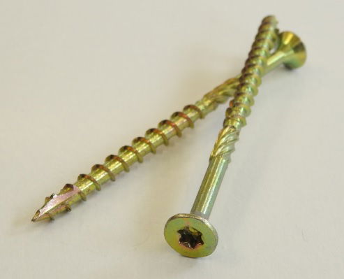 Süllyesztettfejű faszerkezetépítő csavar, sárgahorganyzott 10x240 termék fő termékképe